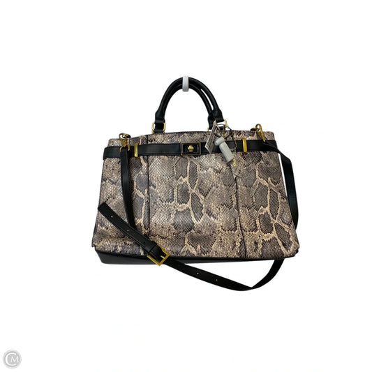 Handbag Leather By Clothes Mentor, Size: Medium