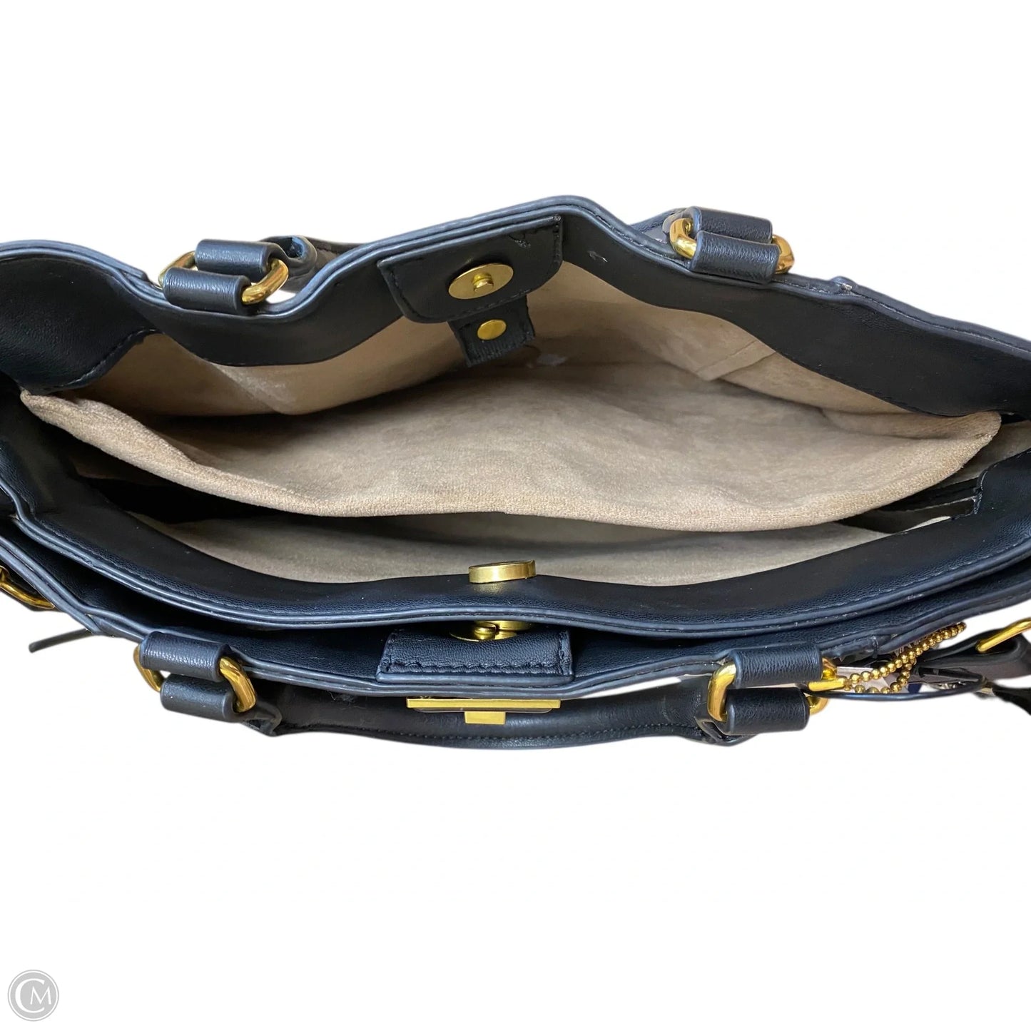 Handbag Leather By Clothes Mentor, Size: Medium