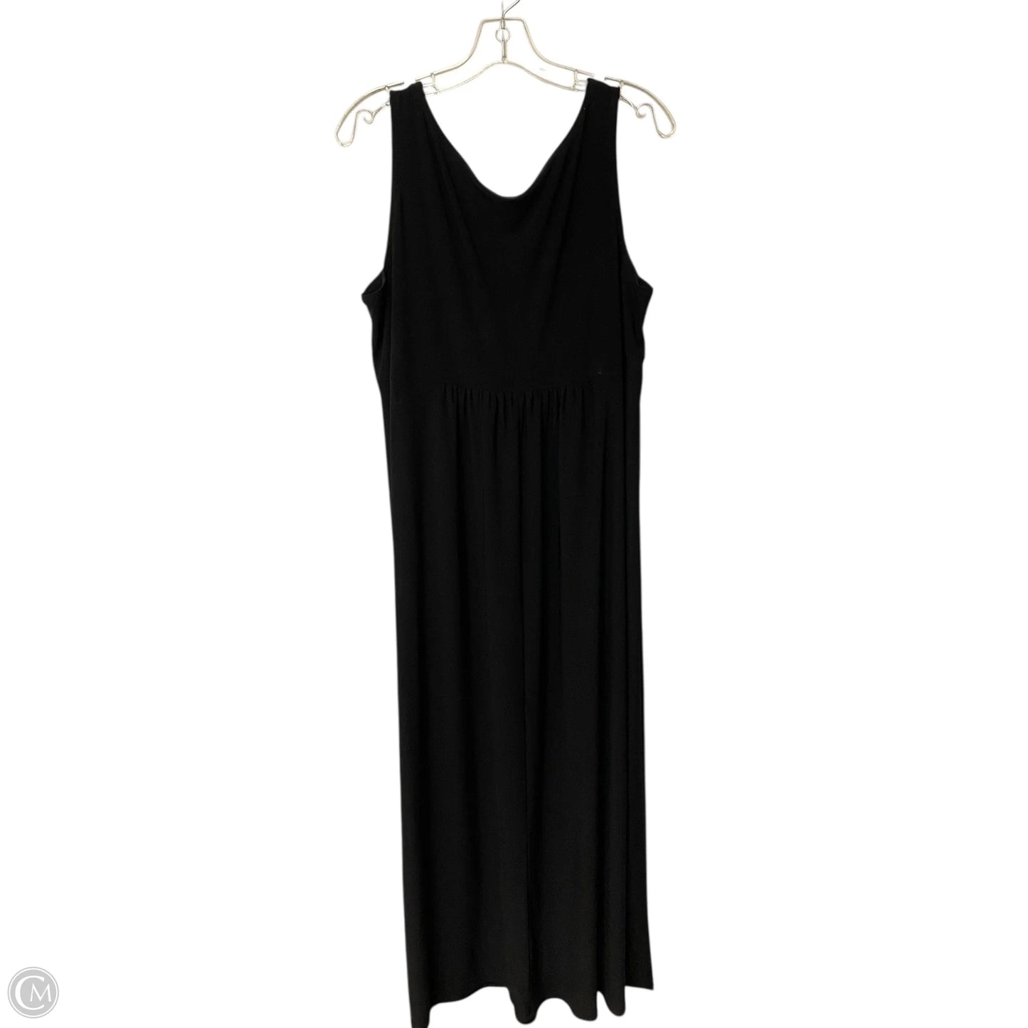 Dress Casual Maxi By New Directions In Black, Size: 2x