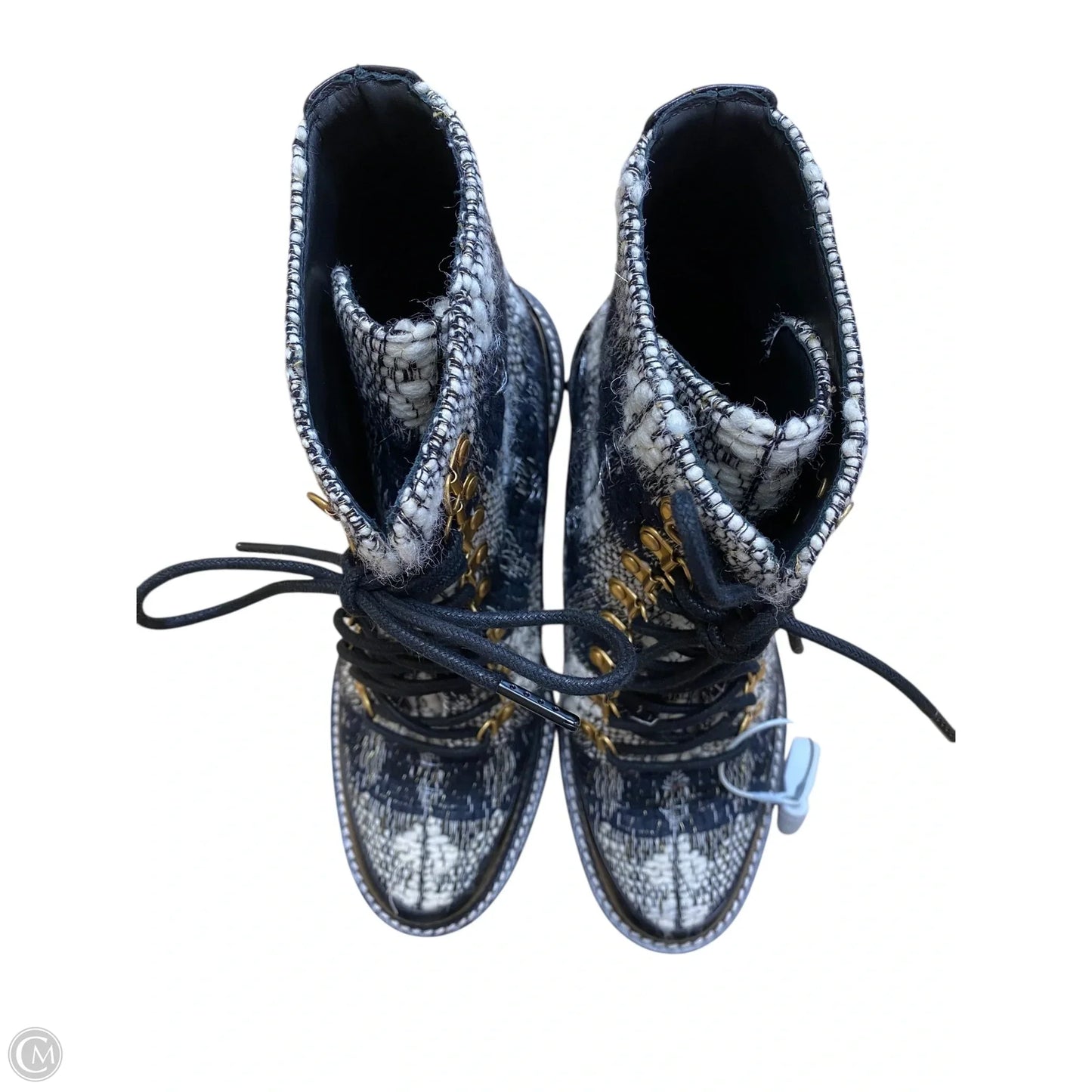 Boots Designer By Tory Burch In Multi-colored, Size: 8.5