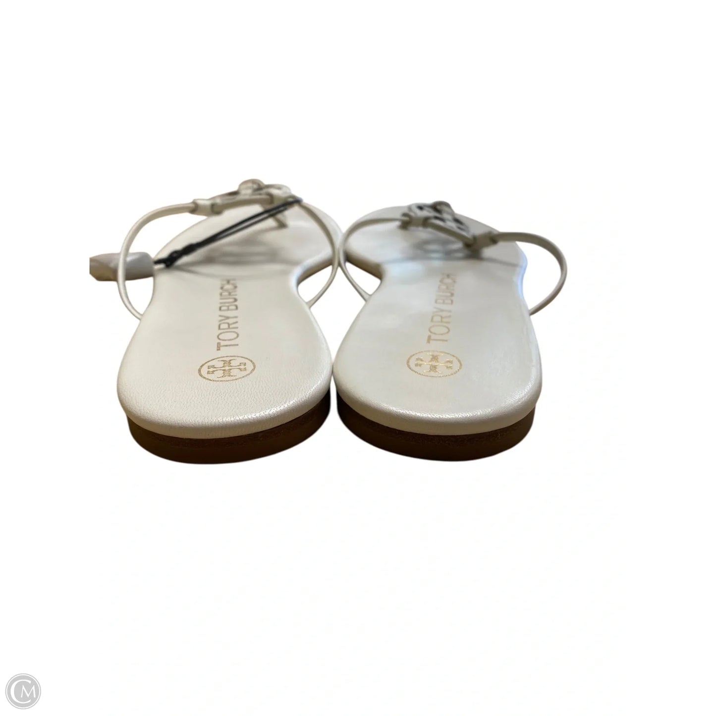Sandals Designer By Tory Burch In White, Size: 8.5