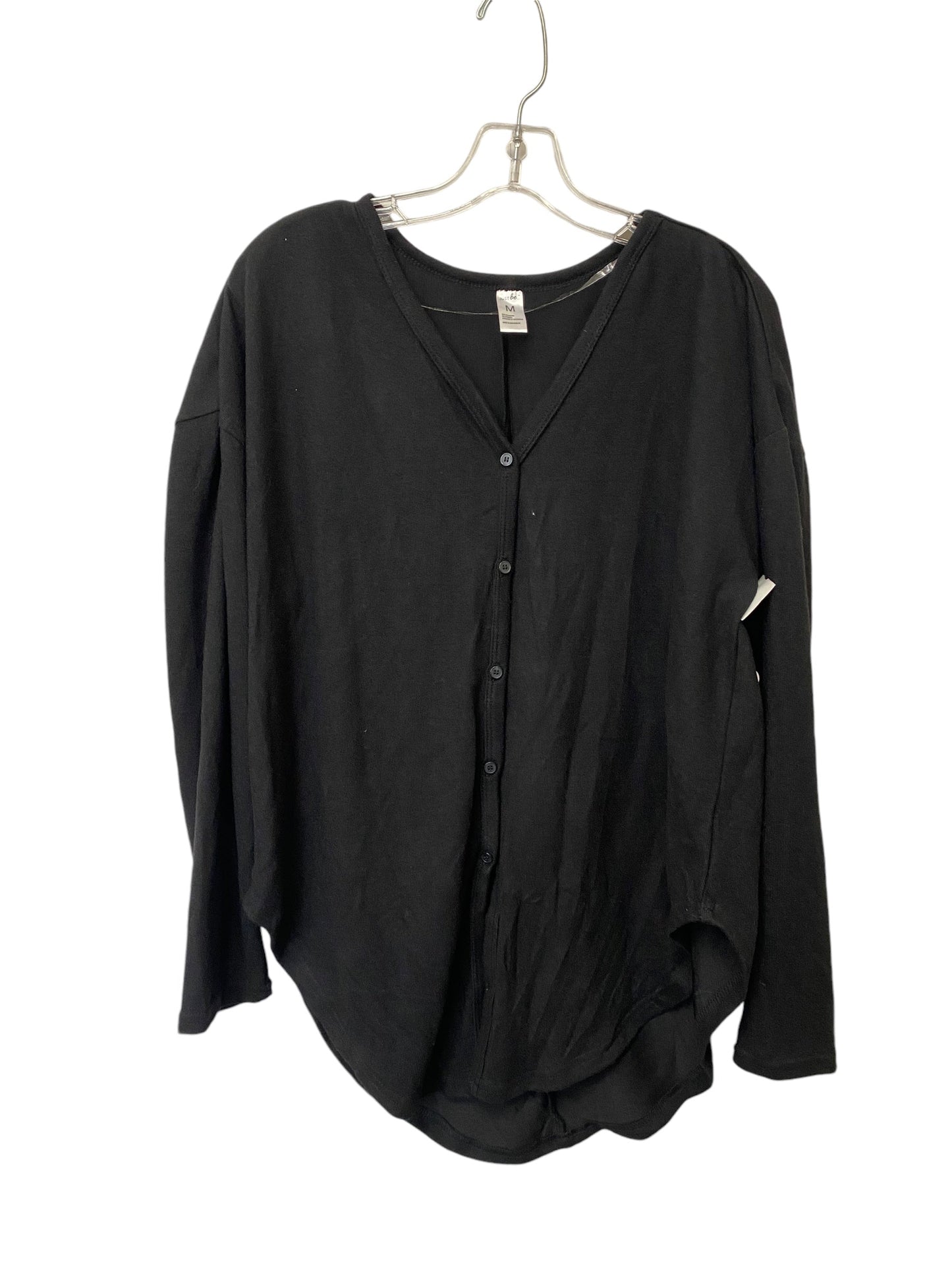 Cardigan By Just Be In Black, Size: M