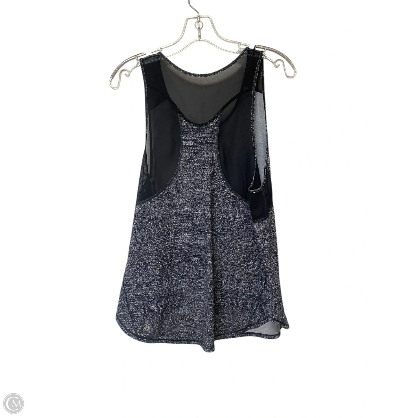 Athletic Tank Top By Lululemon In Grey, Size: M
