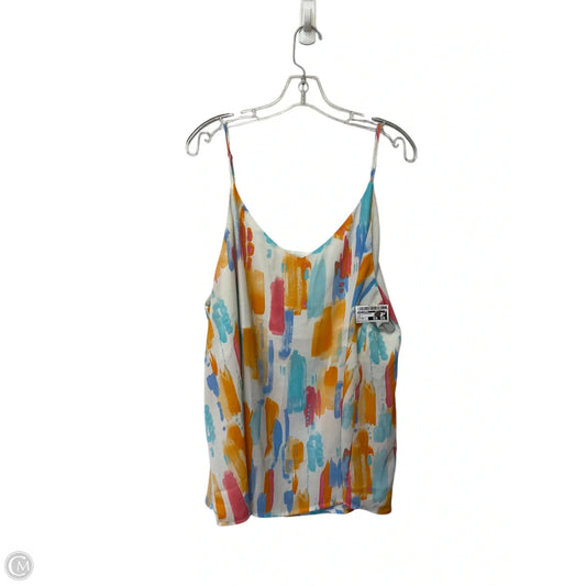 Top Sleeveless By Blu Pepper In Multi-colored, Size: 3x