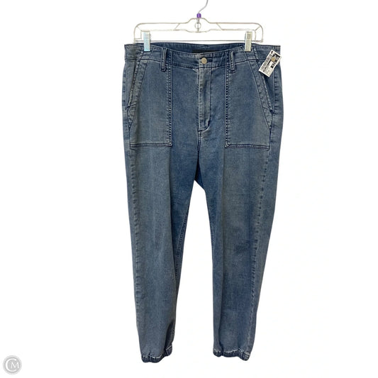 Jeans Cropped By Joes Jeans In Blue Denim, Size: 12