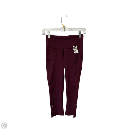 Athletic Leggings By Lululemon In Purple, Size: 4