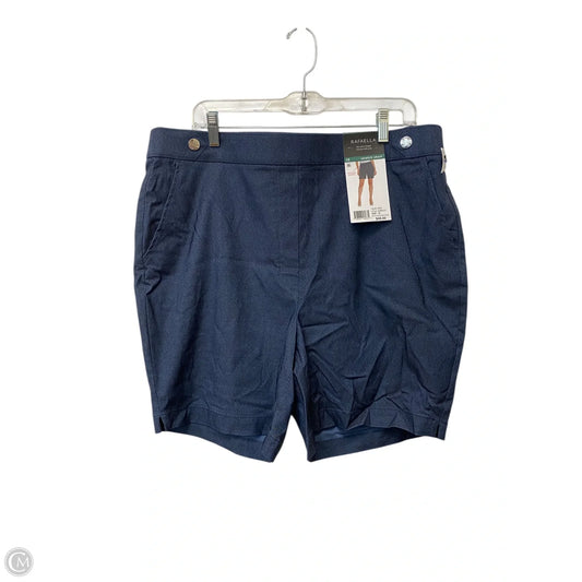 Shorts By Rafaella In Navy, Size: 18