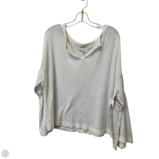 Top Long Sleeve Basic By We The Free In White, Size: S
