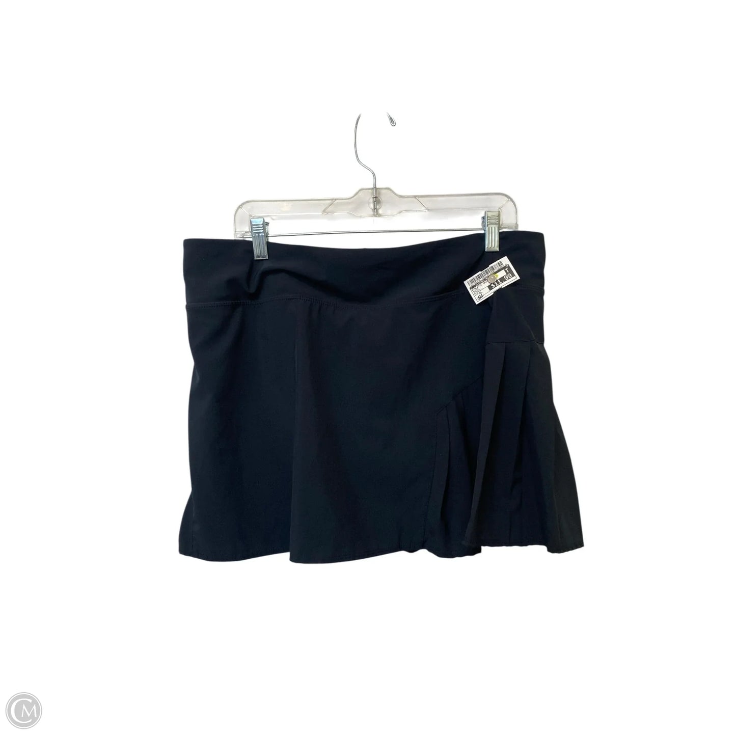 Athletic Skirt By Clothes Mentor In Black, Size: Xl