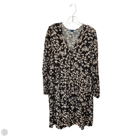 Dress Casual Short By Old Navy In Floral Print, Size: 3x