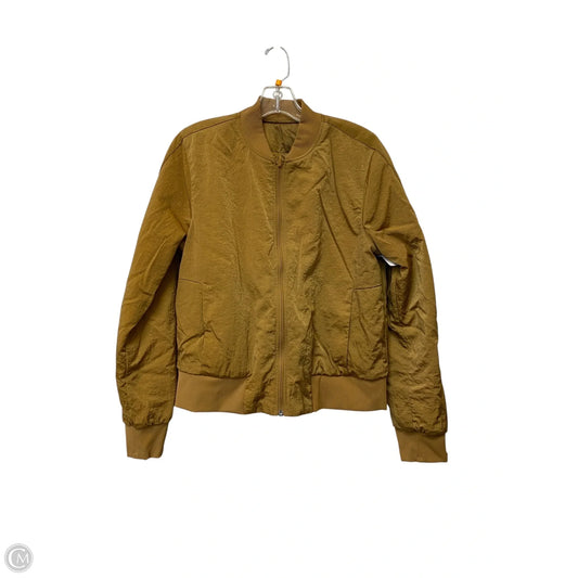 Jacket Windbreaker By Lululemon In Yellow, Size: S