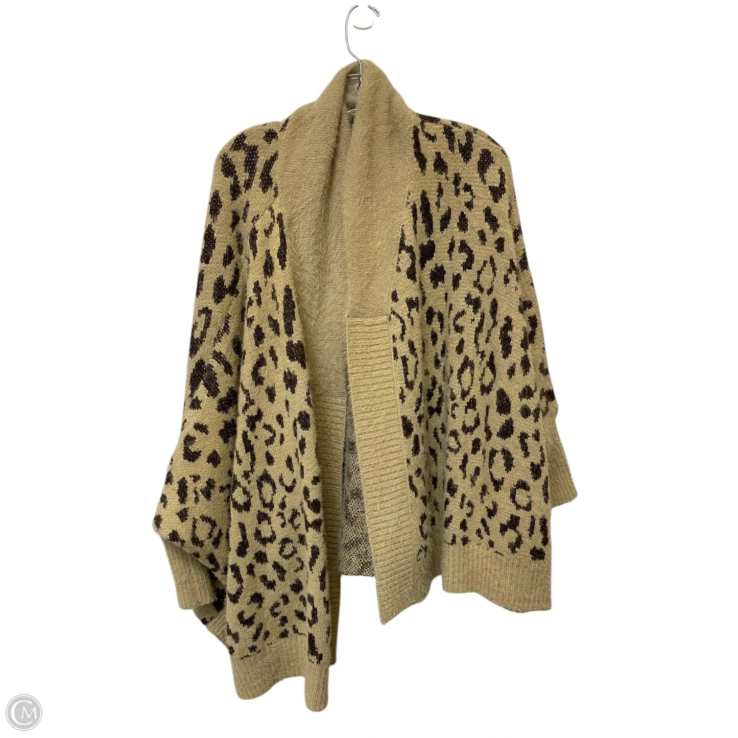 Cardigan By Easel In Animal Print, Size: M