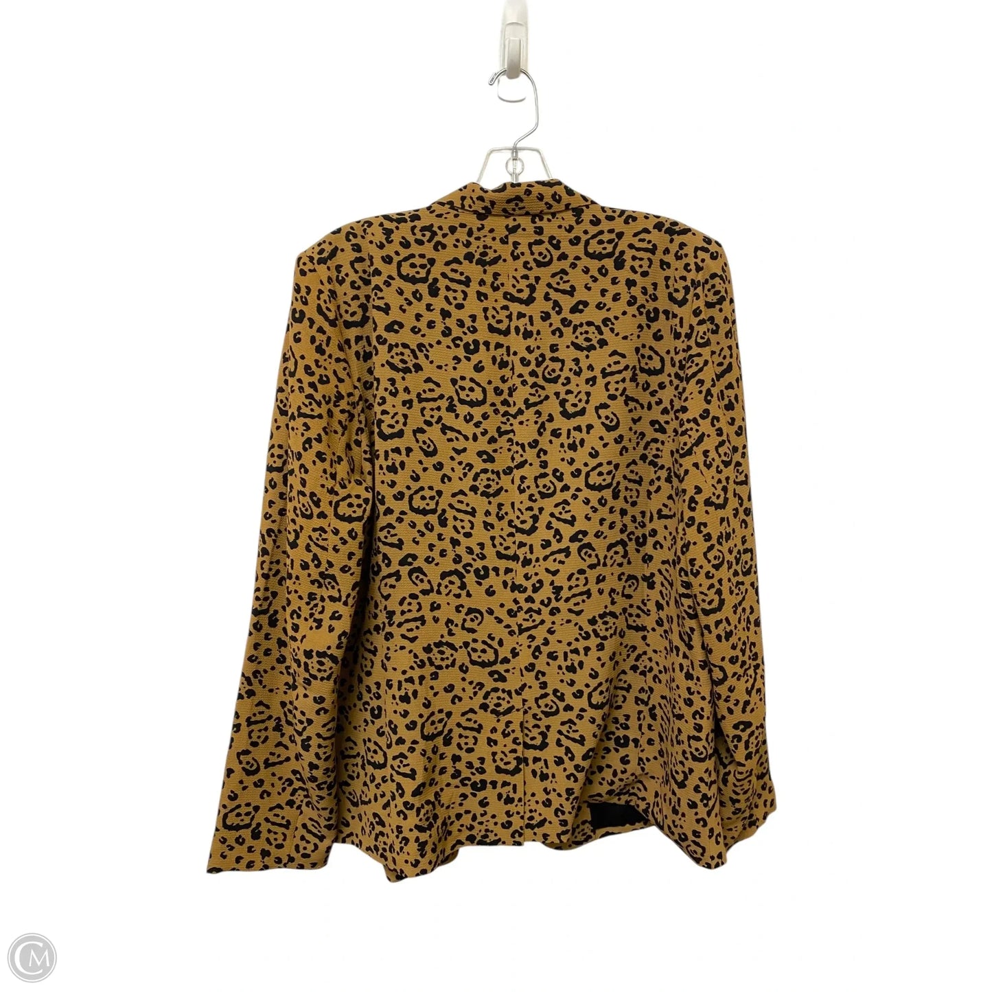 Blazer By Daniel Rainn In Animal Print, Size: L