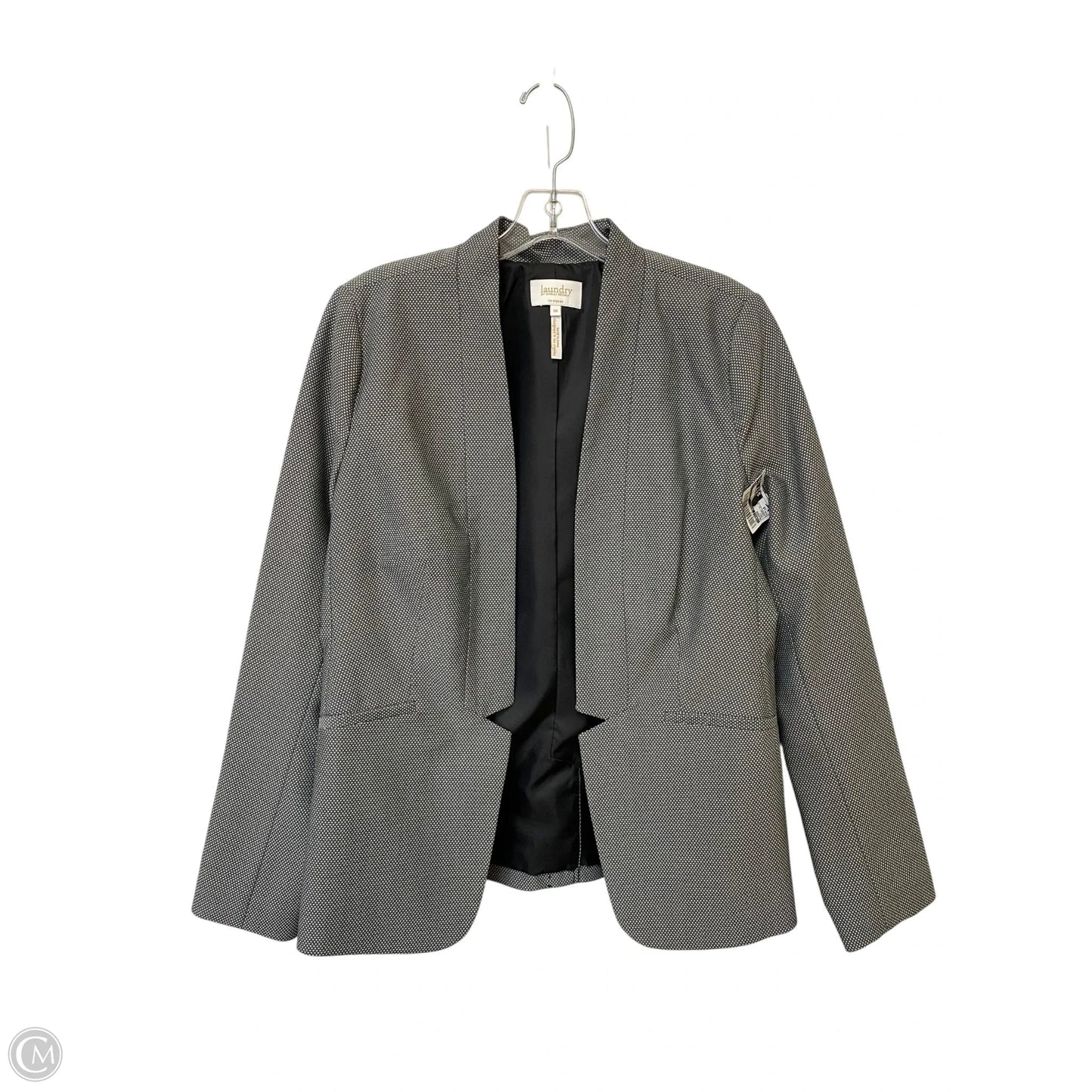 Blazer By Shelli Segal In Grey, Size: 10