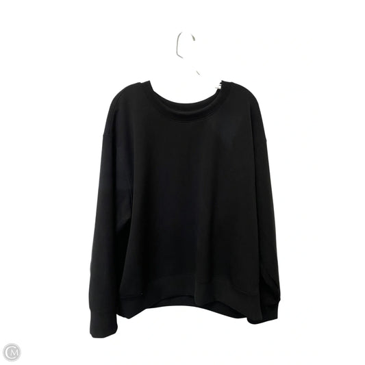 Sweatshirt Crewneck By A New Day In Black, Size: Xxl