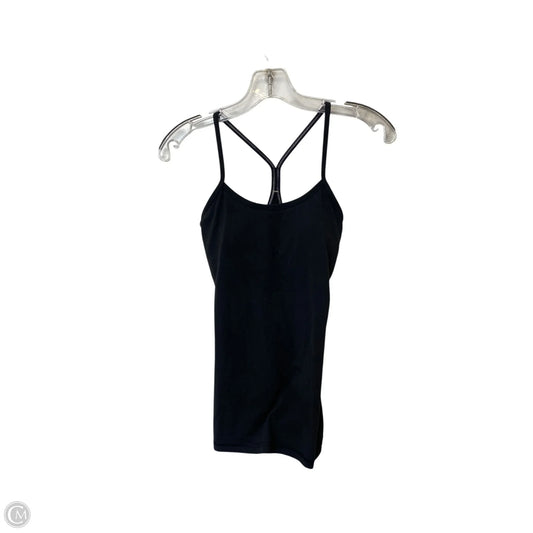 Athletic Tank Top By Lululemon In Black, Size: Xs