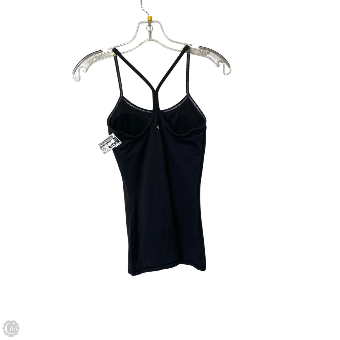 Athletic Tank Top By Lululemon In Black, Size: Xs