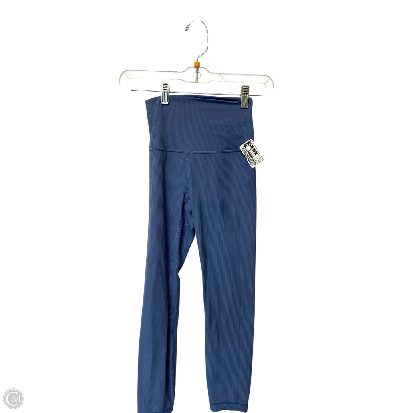 Athletic Leggings By Lululemon In Blue, Size: 2