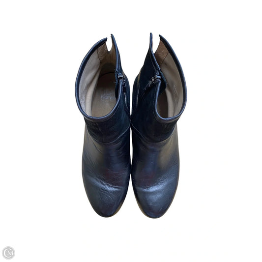 Boots Ankle Heels By Dansko In Black, Size: 8