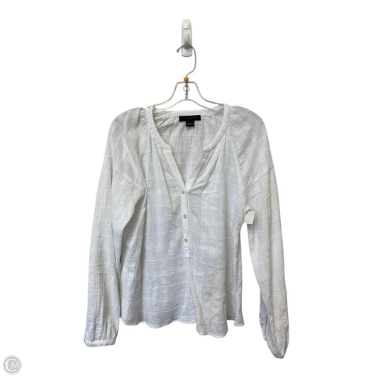 Top Long Sleeve By Sanctuary In White, Size: S
