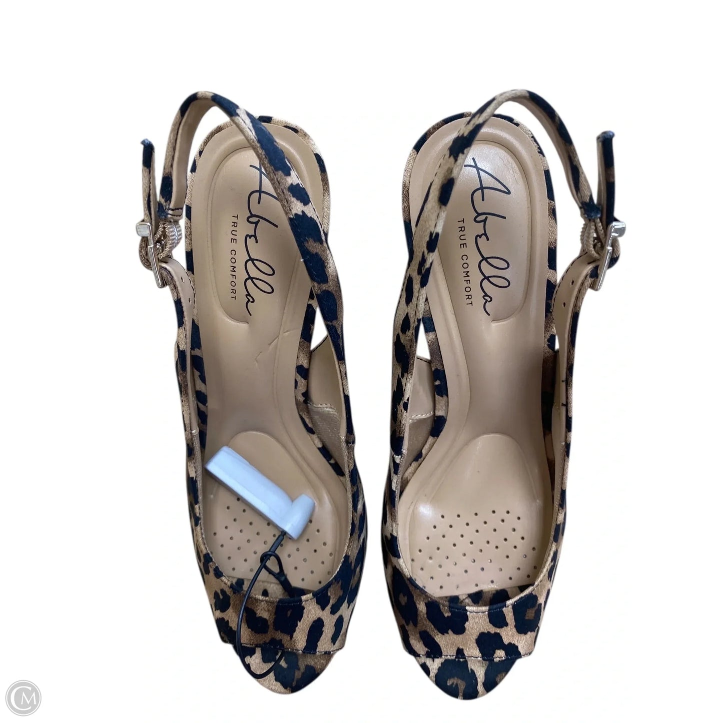 Shoes Heels Stiletto By Abella In Animal Print, Size: 8.5