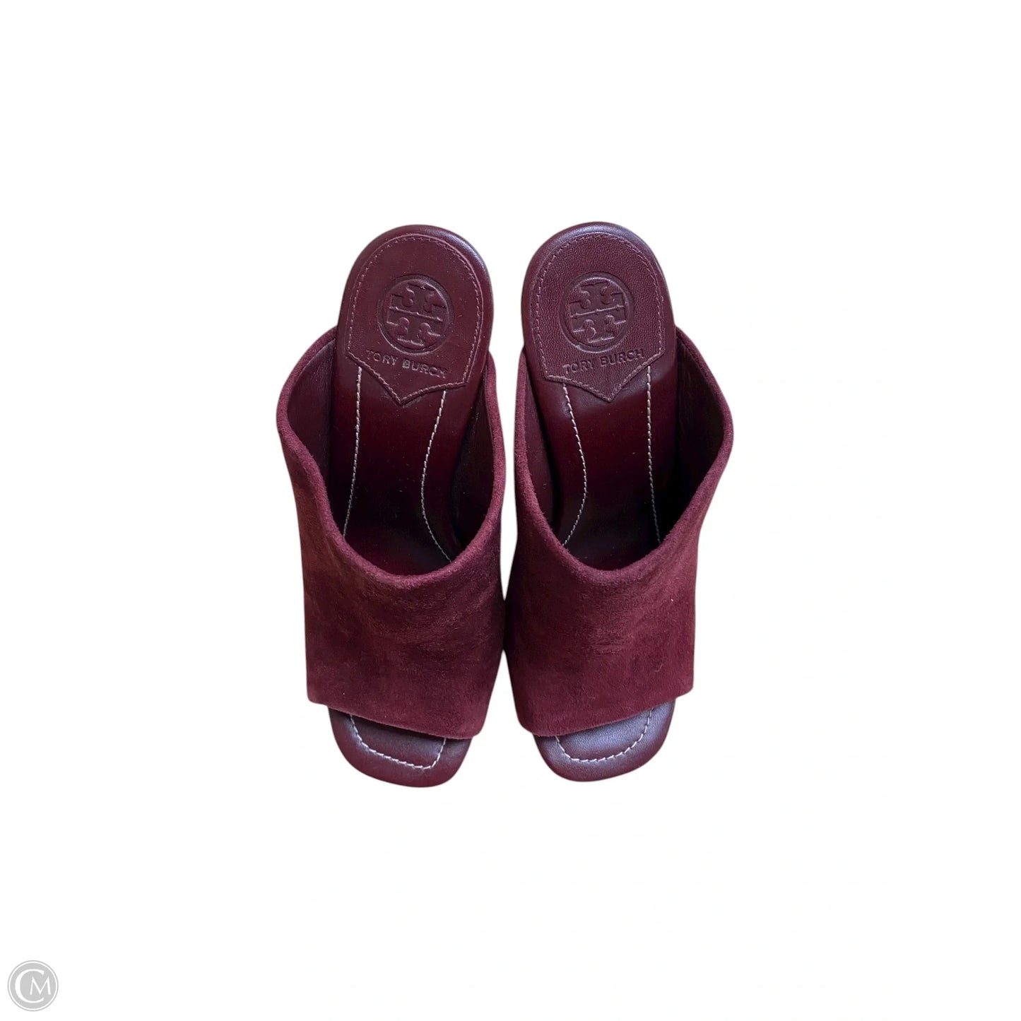 Shoes Designer By Tory Burch In Maroon, Size: 5