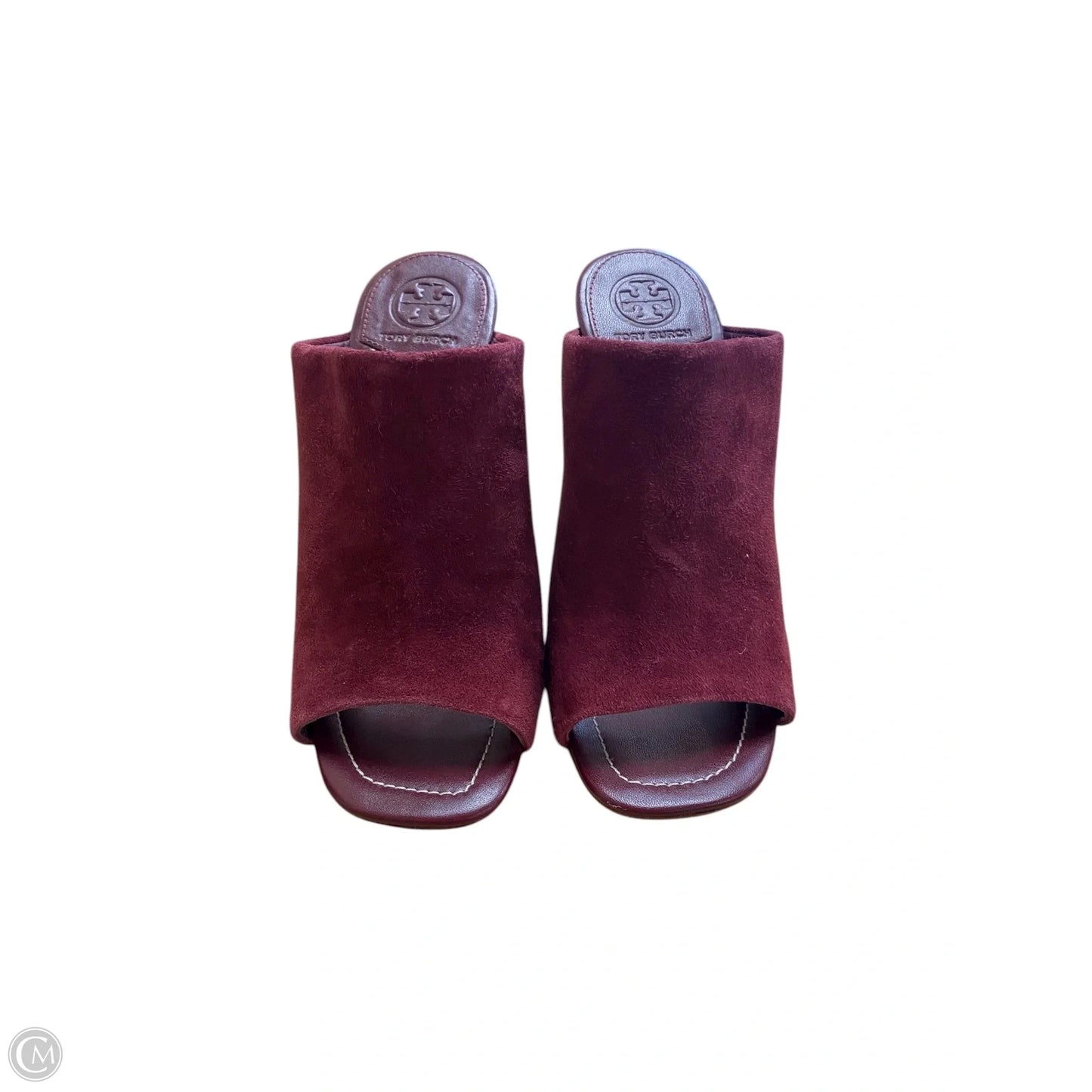 Shoes Designer By Tory Burch In Maroon, Size: 5