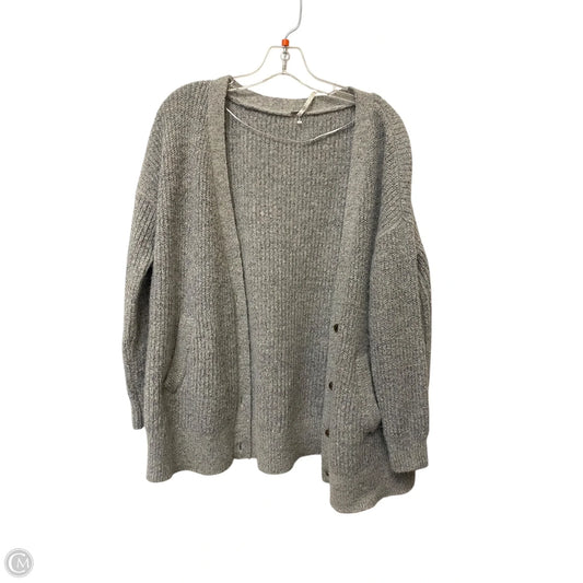 Cardigan By Free People In Grey, Size: Xs