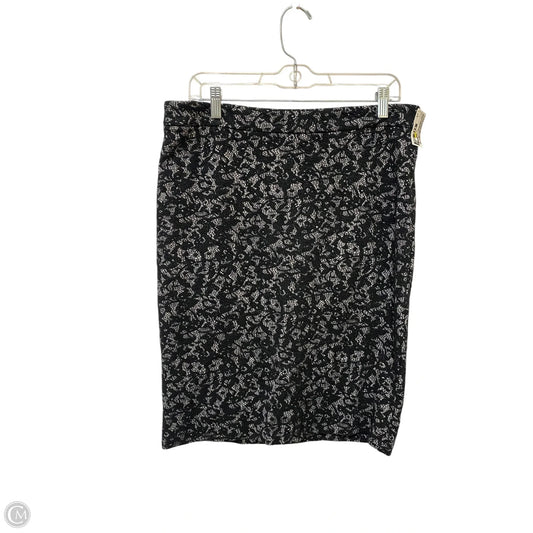 Skirt Midi By Michael By Michael Kors In Black, Size: L
