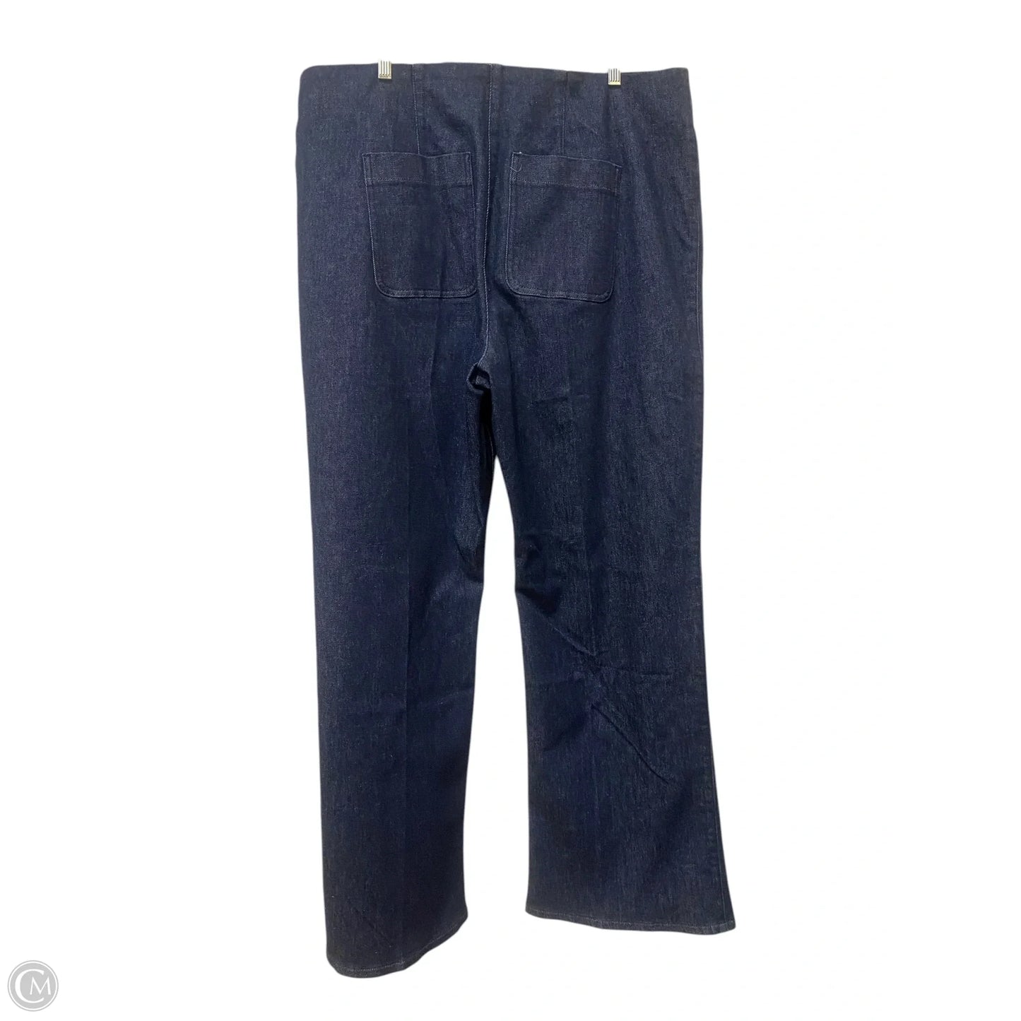 Pants Wide Leg By Spanx In Blue Denim, Size: 2x