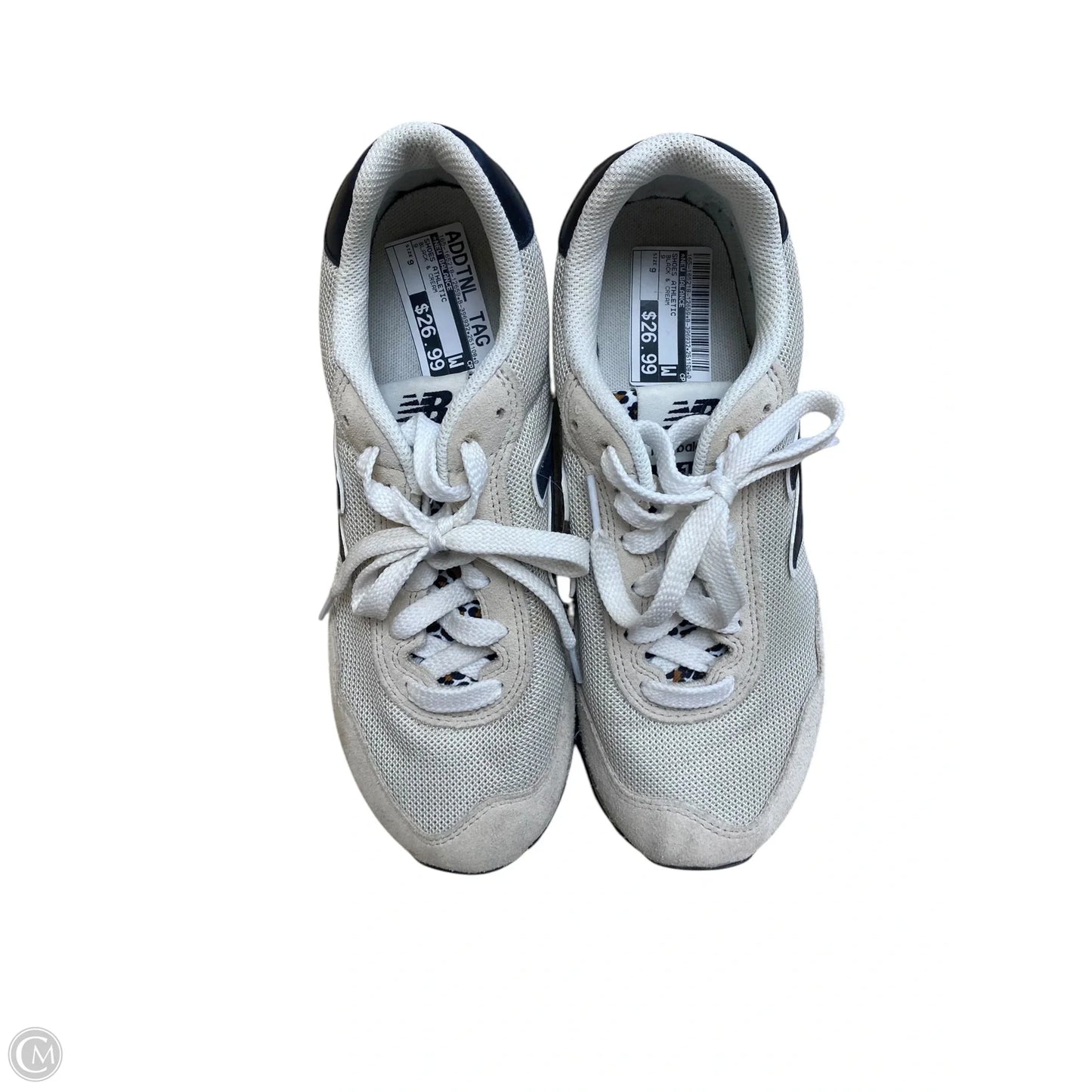 Shoes Athletic By New Balance In Black & Cream, Size: 9