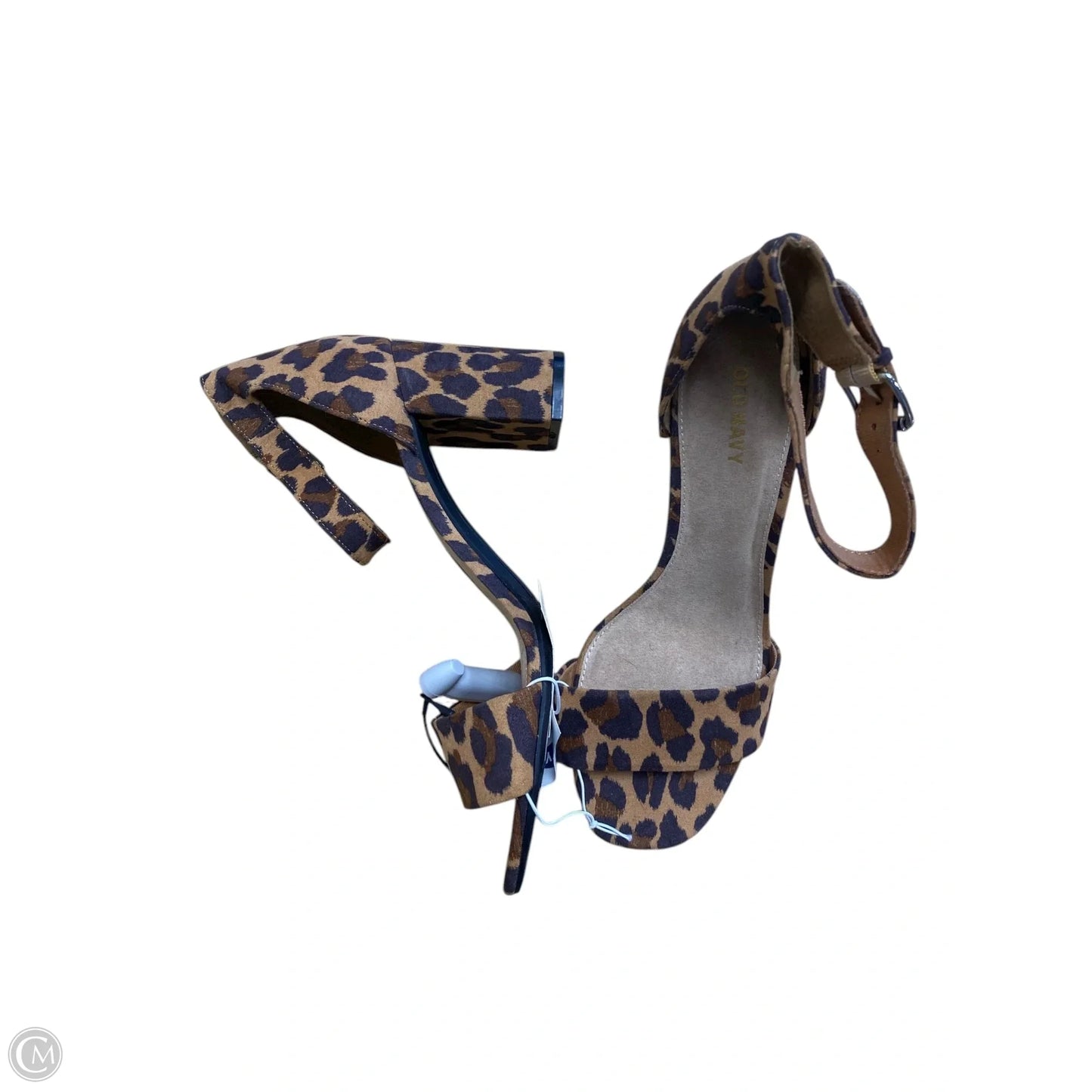 Shoes Heels Block By Old Navy In Animal Print, Size: 8