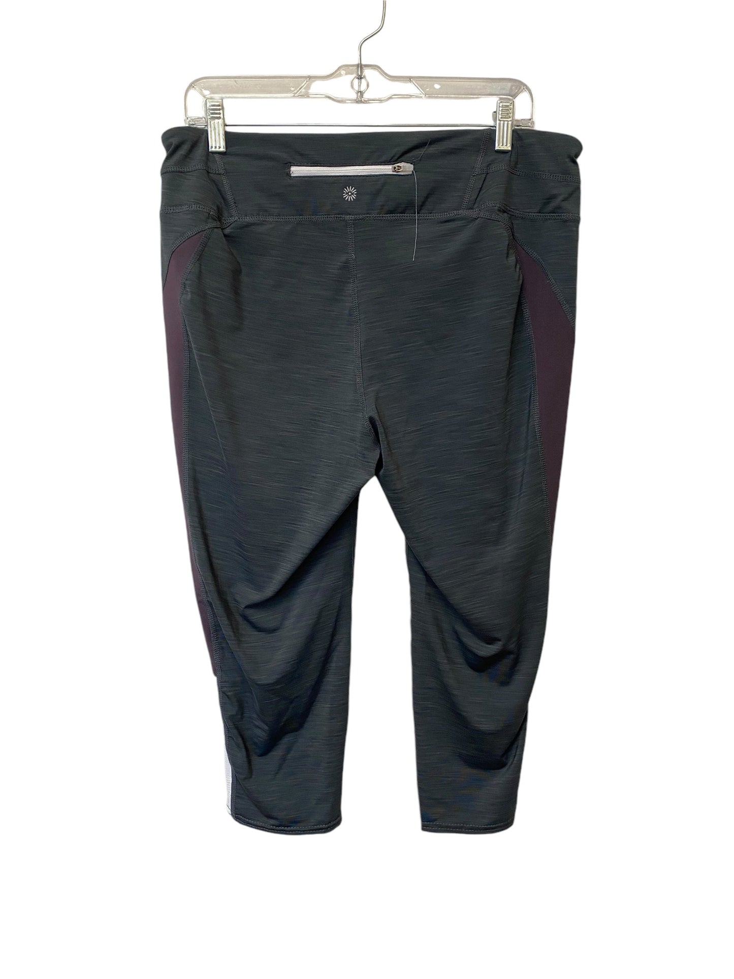 Athletic Leggings By Tangerine In Grey, Size: Xxl