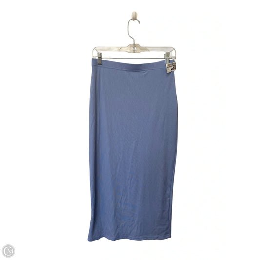 Skirt Maxi By Clothes Mentor In Blue, Size: L