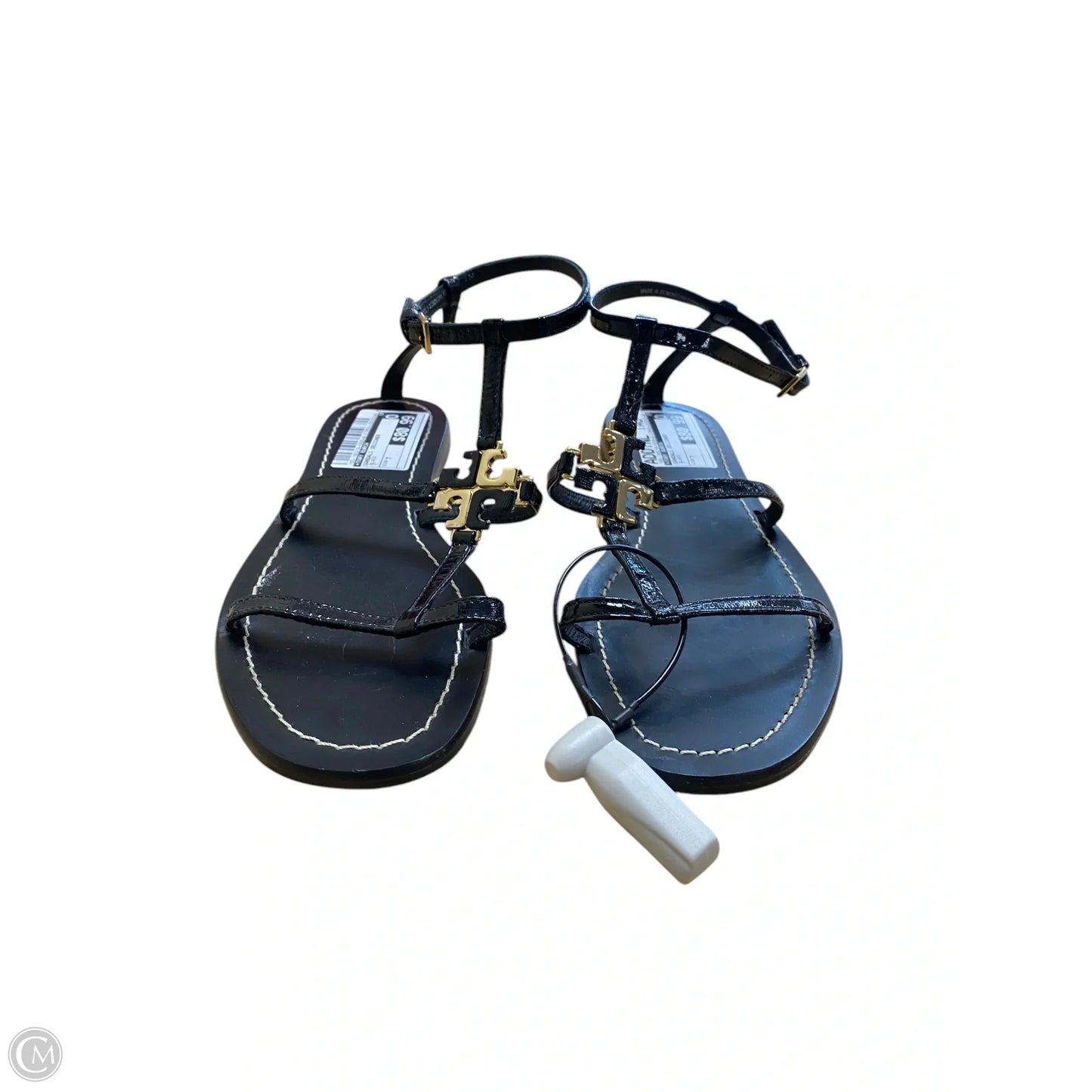 Sandals Designer By Tory Burch In Black, Size: 7