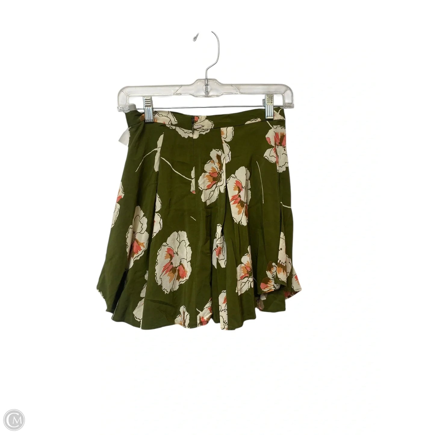 Skirt Mini & Short By Cooperative In Green, Size: 2