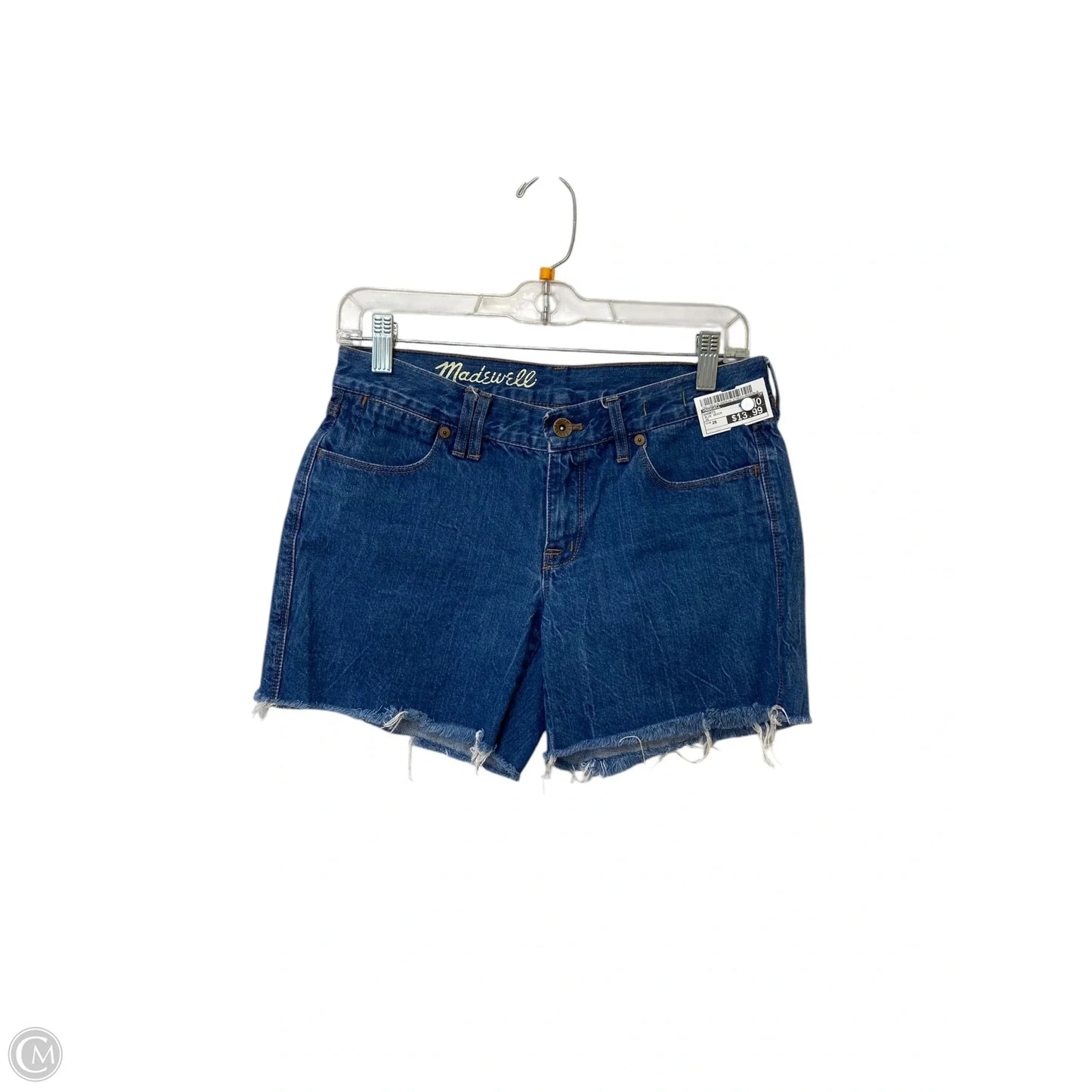 Shorts By Madewell In Blue Denim, Size: 26