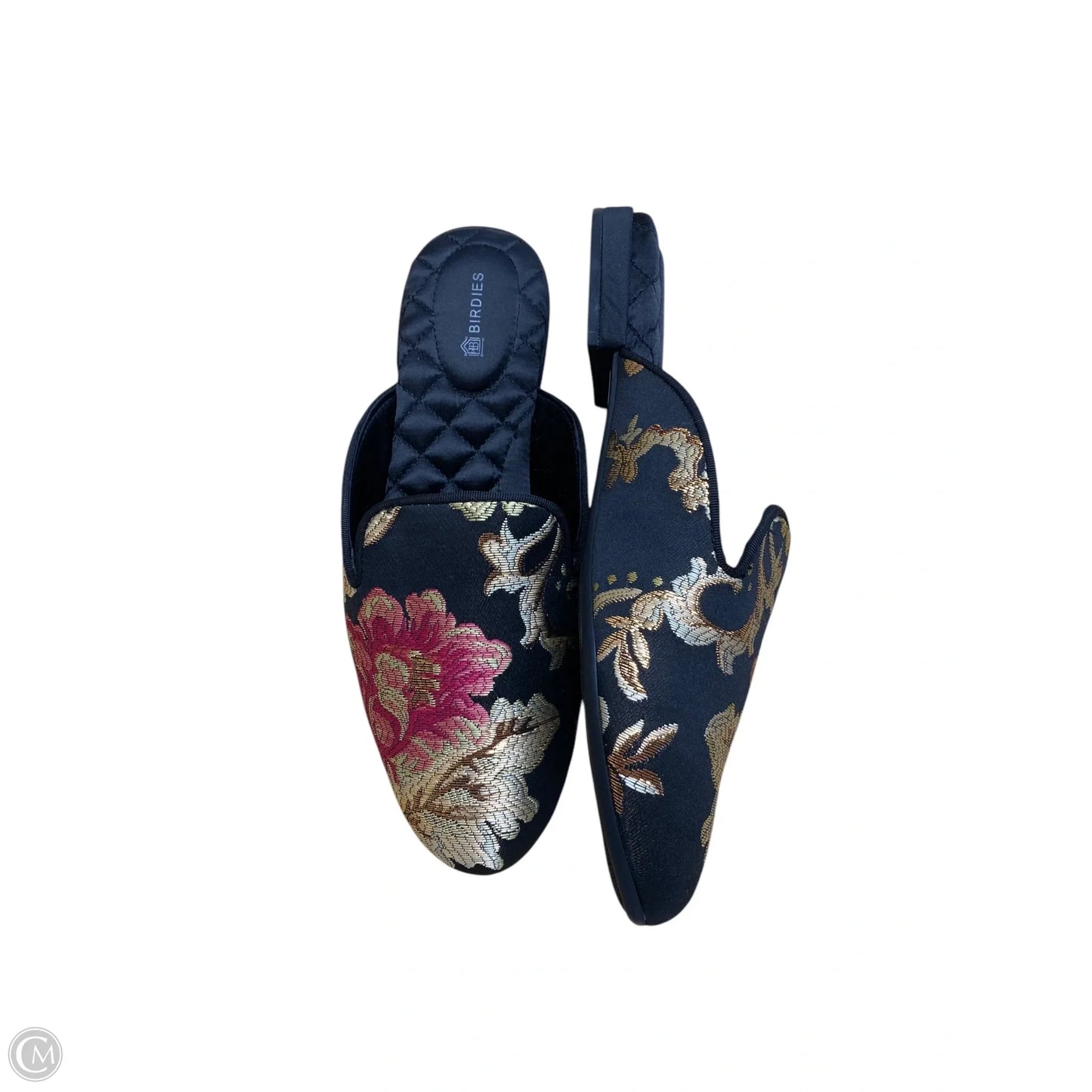 Shoes Flats By Clothes Mentor In Floral Print, Size: 7.5