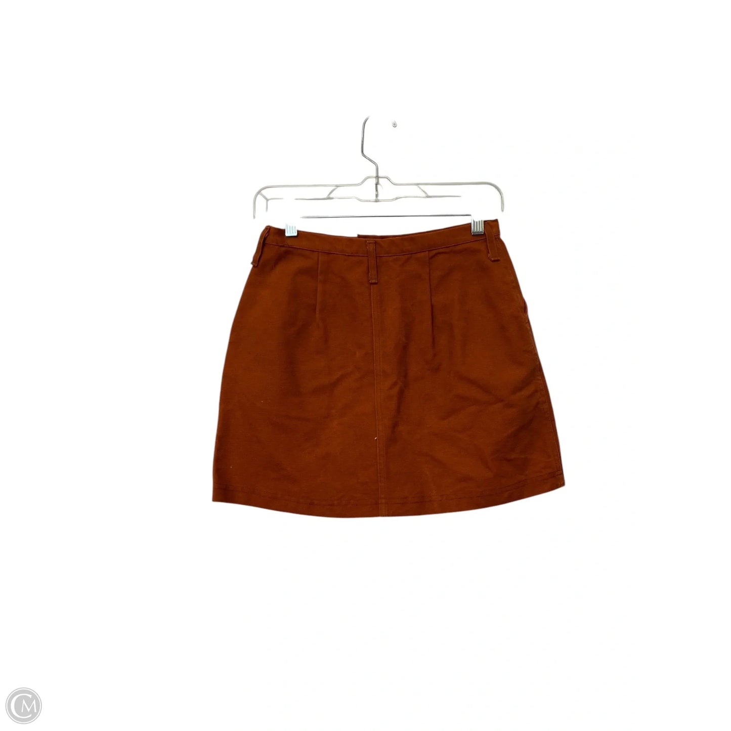 Skirt Mini & Short By Clothes Mentor In Orange, Size: S