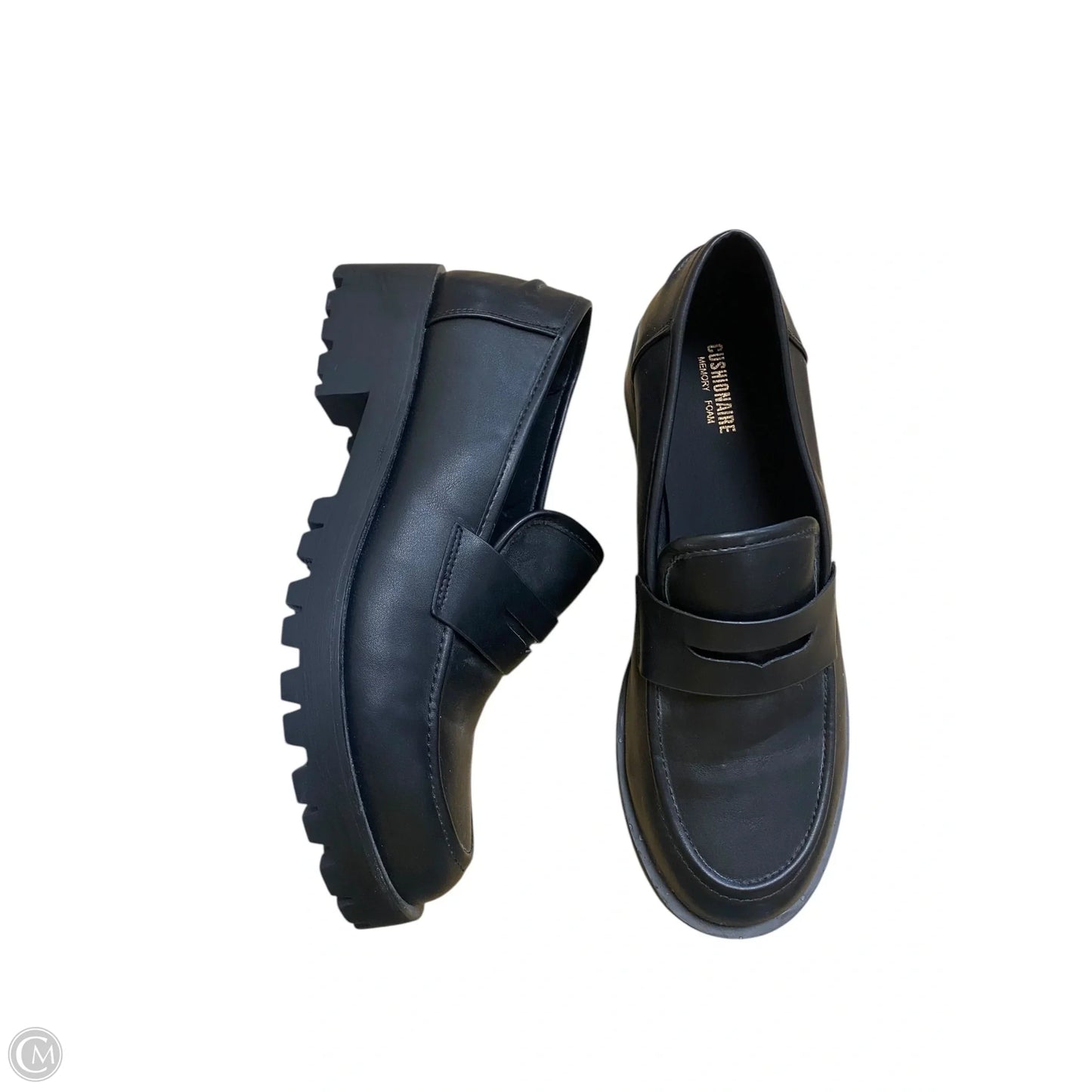Shoes Heels Block By Cushionaire In Black, Size: 10