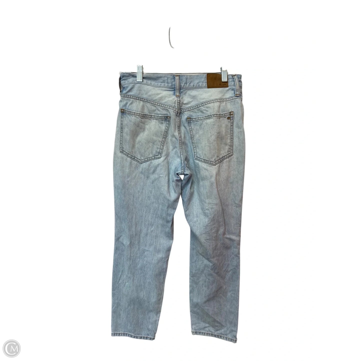 Jeans Cropped By Madewell In Blue Denim, Size: 26