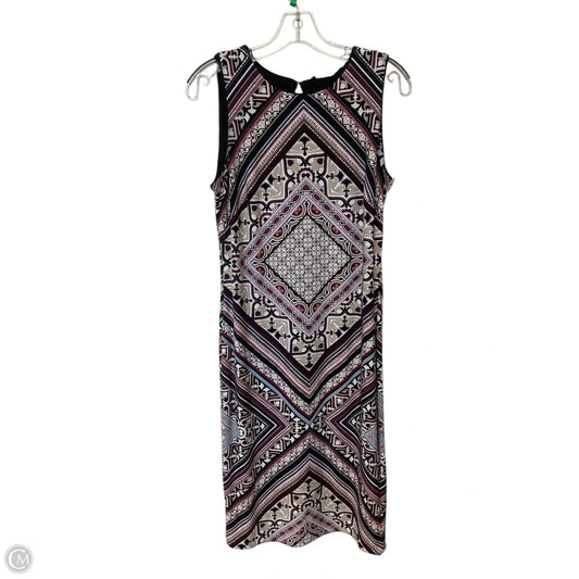 Dress Casual Midi By White House Black Market In Multi-colored, Size: S