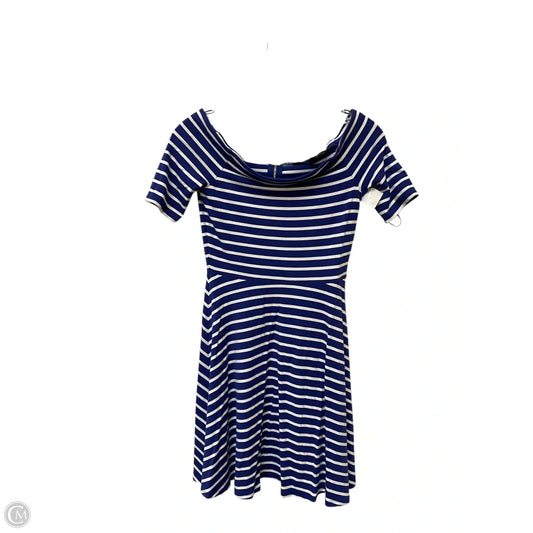 Dress Casual Short By White House Black Market In Striped Pattern, Size: Xxs