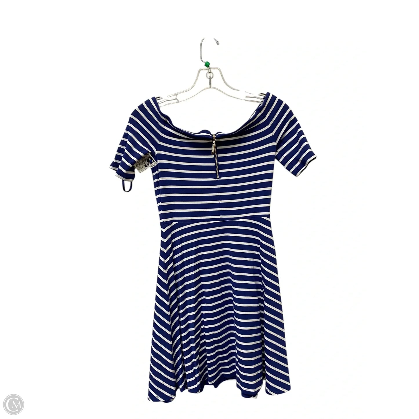 Dress Casual Short By White House Black Market In Striped Pattern, Size: Xxs