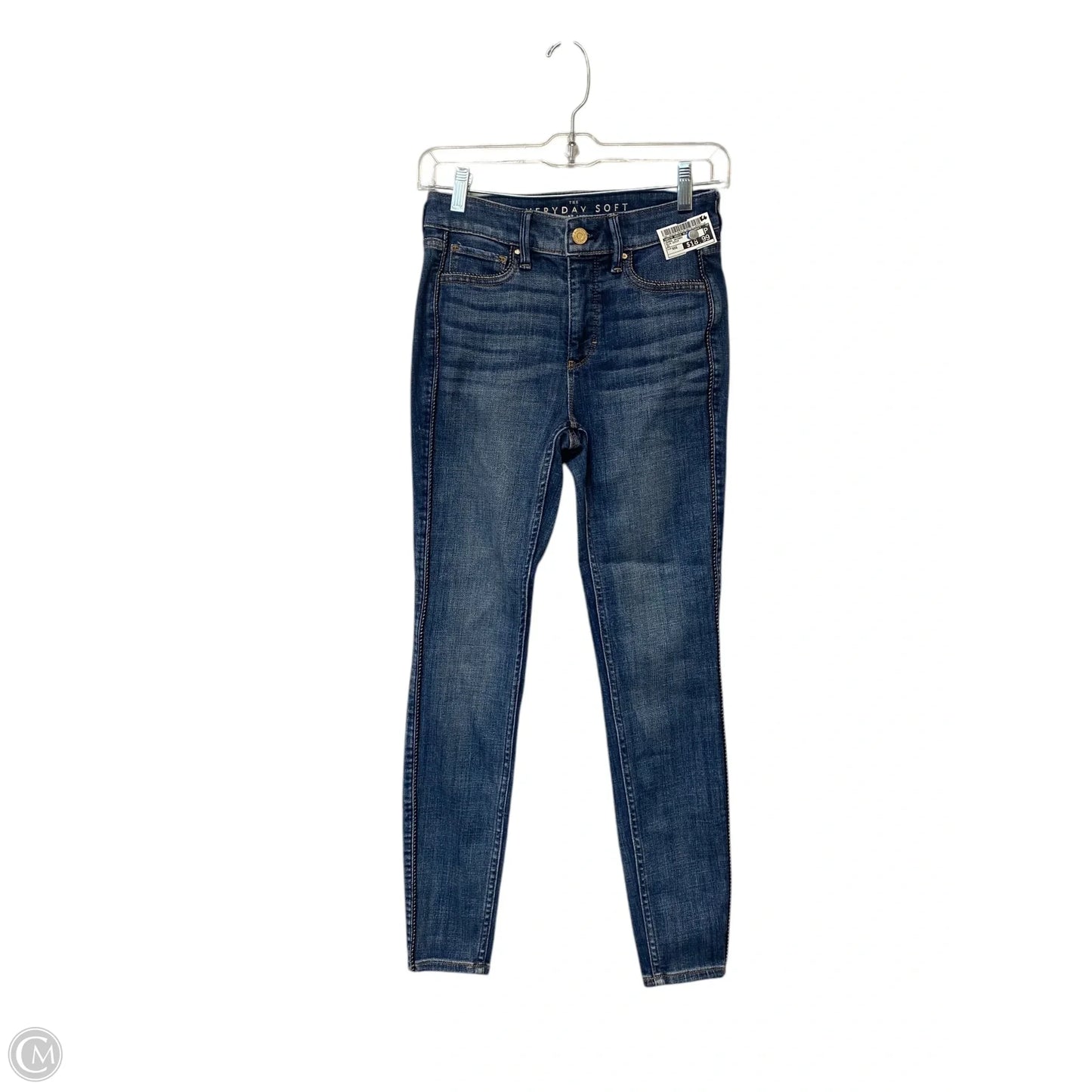 Jeans Skinny By White House Black Market In Blue Denim, Size: Xxs
