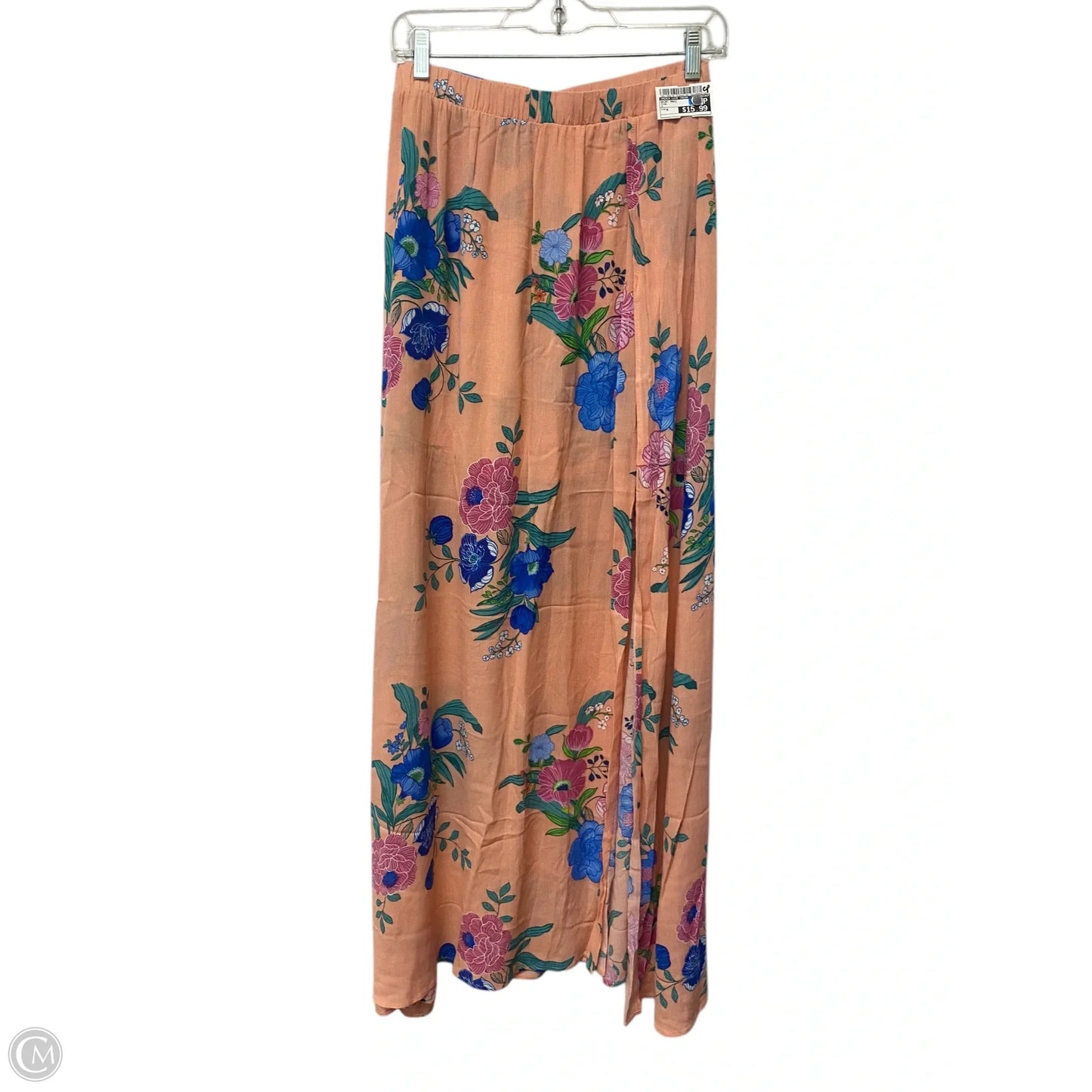 Skirt Maxi By Peach Love Cream California In Pink, Size: M