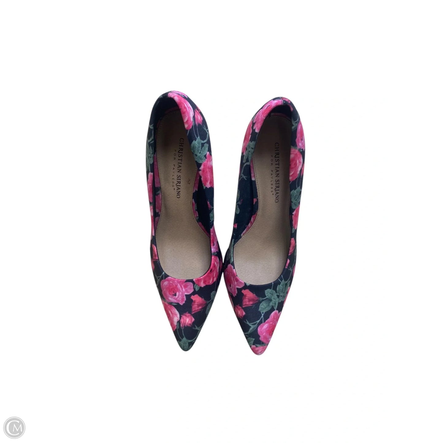Shoes Heels Stiletto By Christian Siriano For Payless In Floral Print, Size: 9