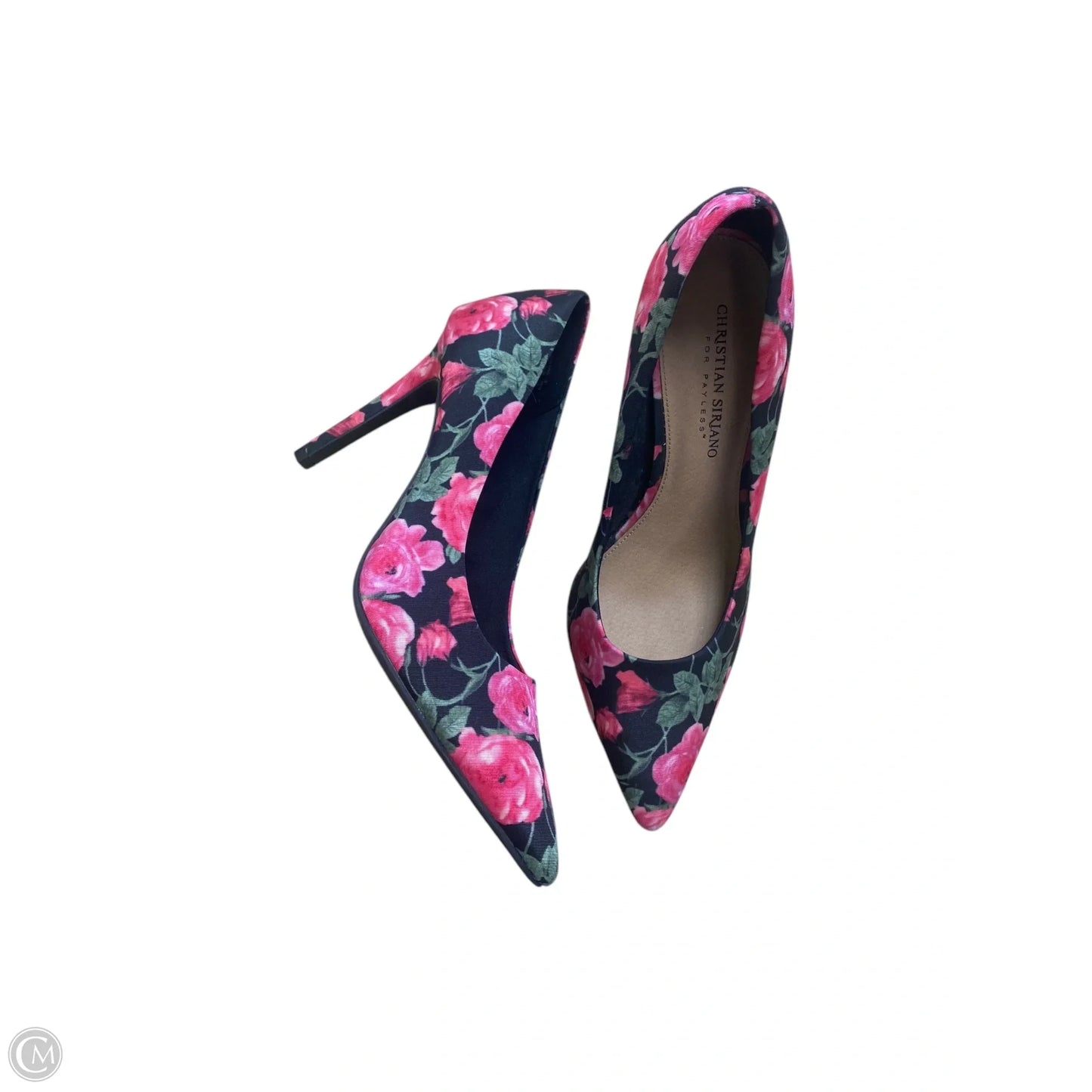 Shoes Heels Stiletto By Christian Siriano For Payless In Floral Print, Size: 9