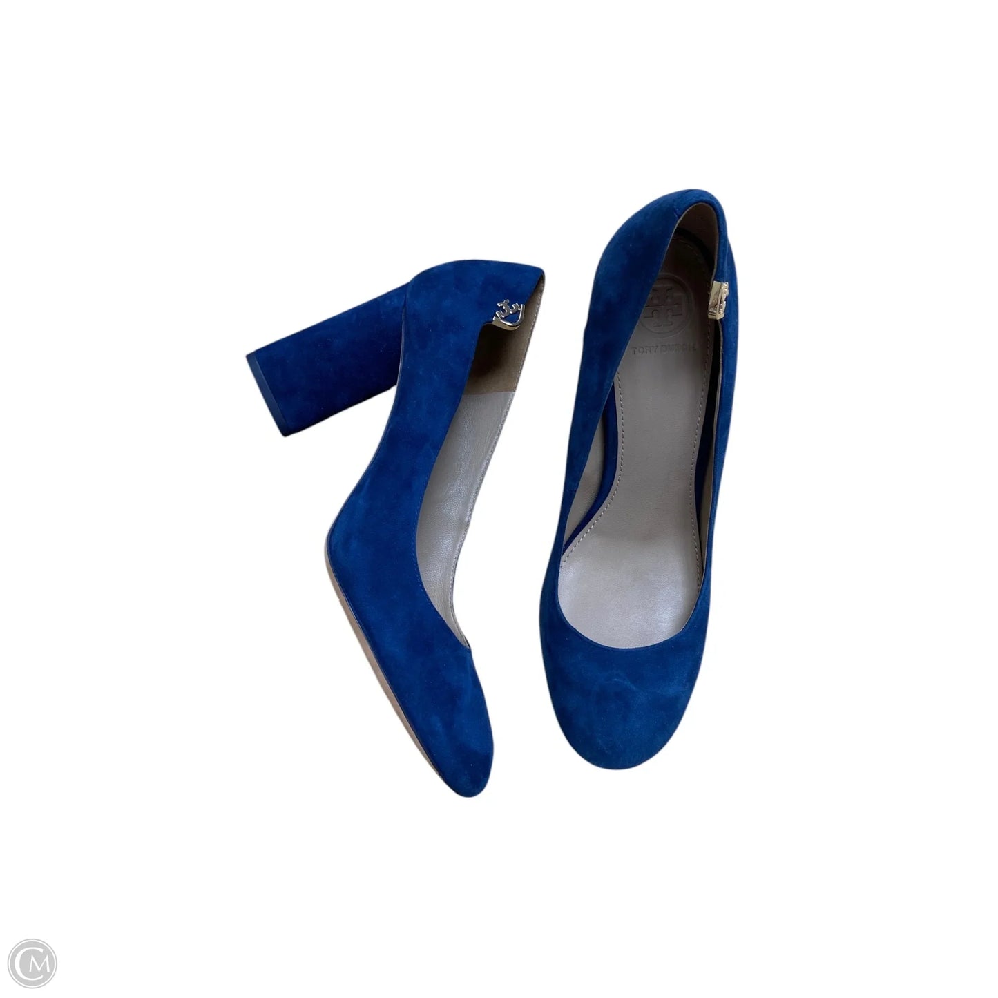 Shoes Designer By Tory Burch In Blue, Size: 8