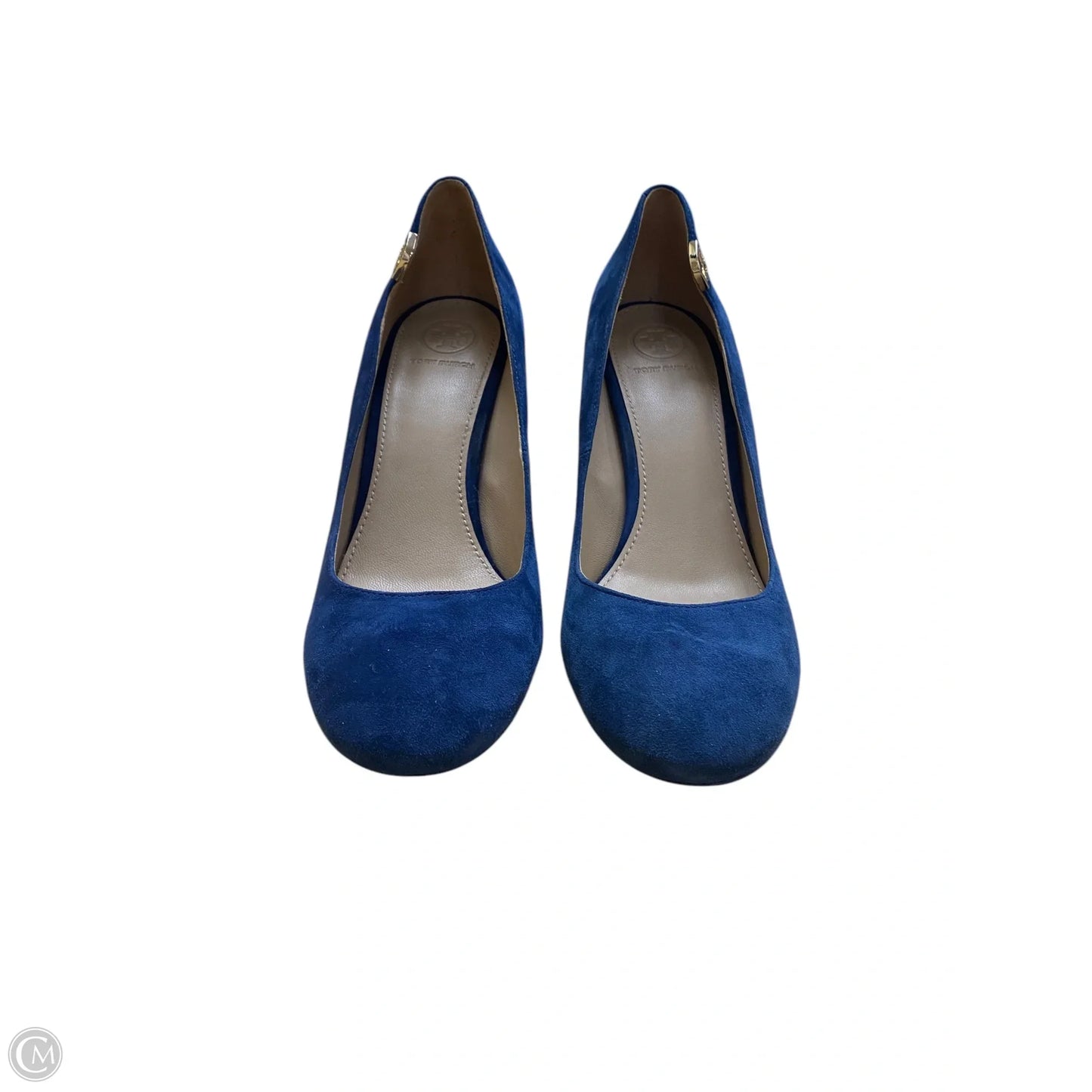 Shoes Designer By Tory Burch In Blue, Size: 8